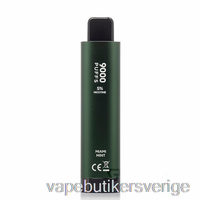 Vape Sverige Hqd Cuvie Plus 2.0 9000 Engångs Miami Mint